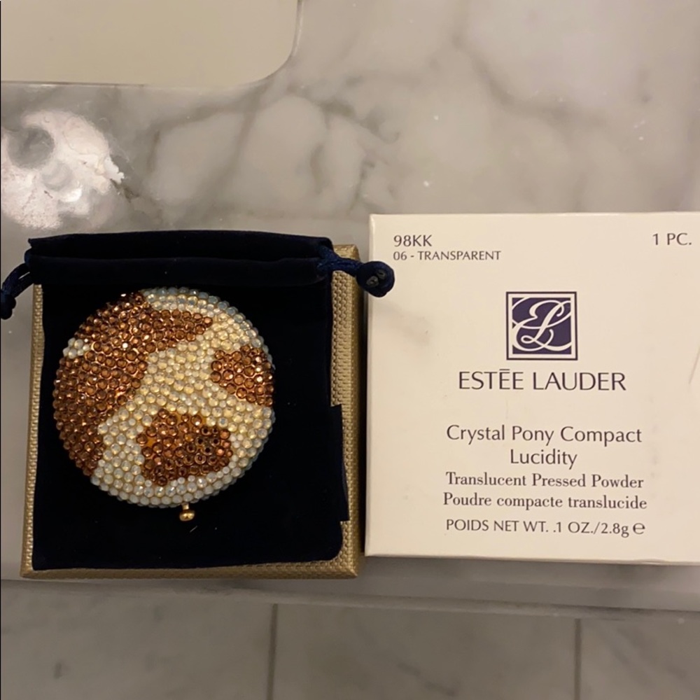 Estée Lauder Crystal Pony Compact
